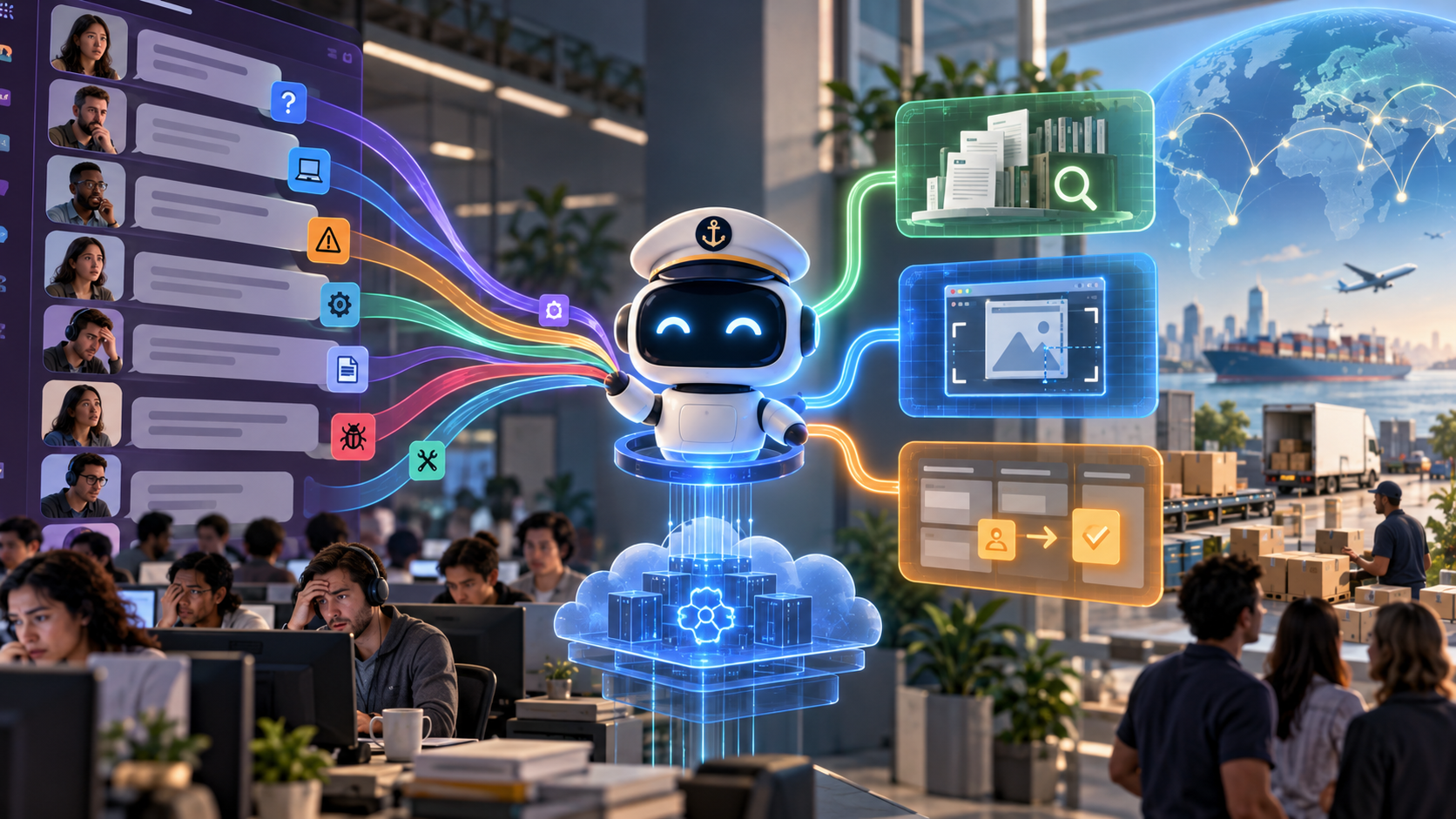 From Slack Threads to an AI Front Door for IT Support visual